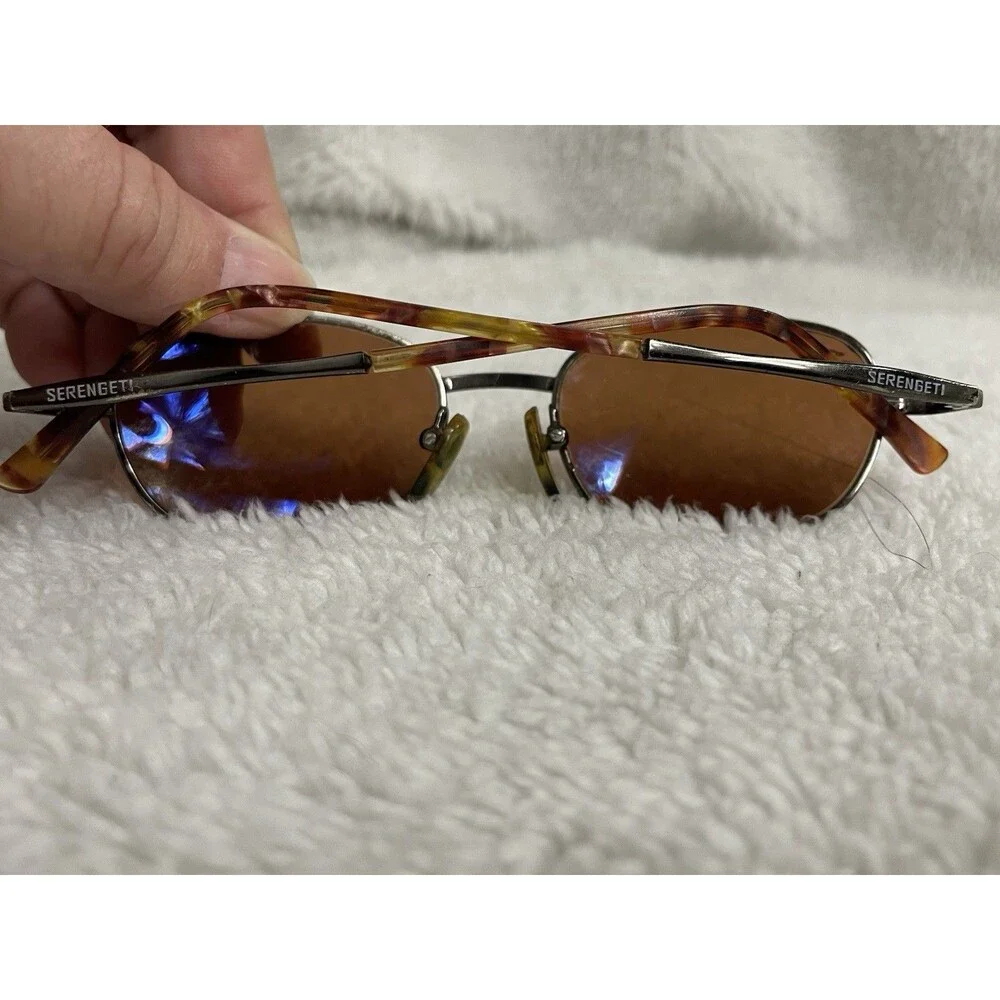 Serengeti Tradewind 6469 Henna / Drivers Sunglasses 48mm Vintage